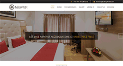 Desktop Screenshot of kalingahotel.com